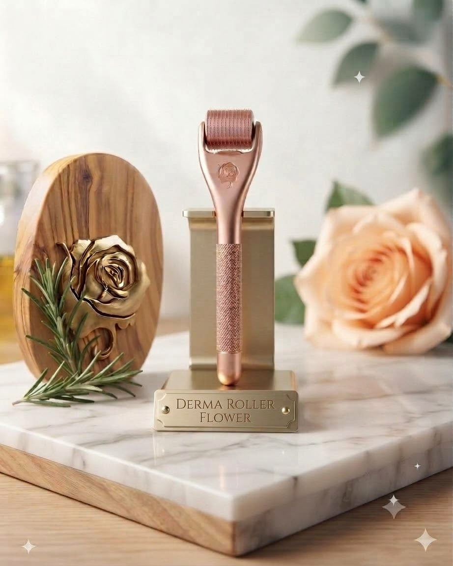 Le derma roller capillaire "flower"